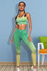 Gradient Sports Tank and Leggings Set