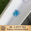 With IGI Certificate Fancy Blue Sapphir Diamond HPHT CVD Color Lab Grown Diamonds Wholesale