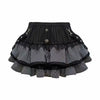 Autumn Winter Women Sweet Lolita Lace up Ruffles Cardigan Sexy Slim Fit Strapless Vest Fashion Ruched Skirts Three Piece Setsy2K