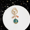 Trendy the Little Prince Keychain Cute Fox Airpods Pendant for Clothes Backpack Keyring Key Chains Charms Valentines Day Gift