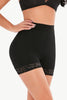 Full Size Pull-On Lace Trim Shaping Shorts