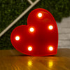 Love Heart LED Lamp Wedding Party Romantic Red Pink Night Light Ornament Birthday Christmas Home Decoration Valentines Day Gift