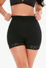 Full Size Pull-On Lace Trim Shaping Shorts