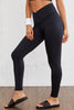 Black Arched Waist Seamless Active Leggings