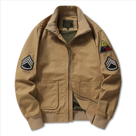 Men'S Spring Military Jacket Autumn Cotton Pilot Coat Army Male Bomber Cargo Jackets Flight Winter Outwear Coats plus Size 6XL