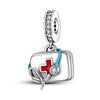 Hot Sale 925 Silver Charms Beads Fit Original Pan Bracelet Making for Woman Jewelry Fashion Pendant