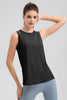 Round Neck Wide strap Active Tank