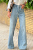 Wide Leg Jeans with Pockets