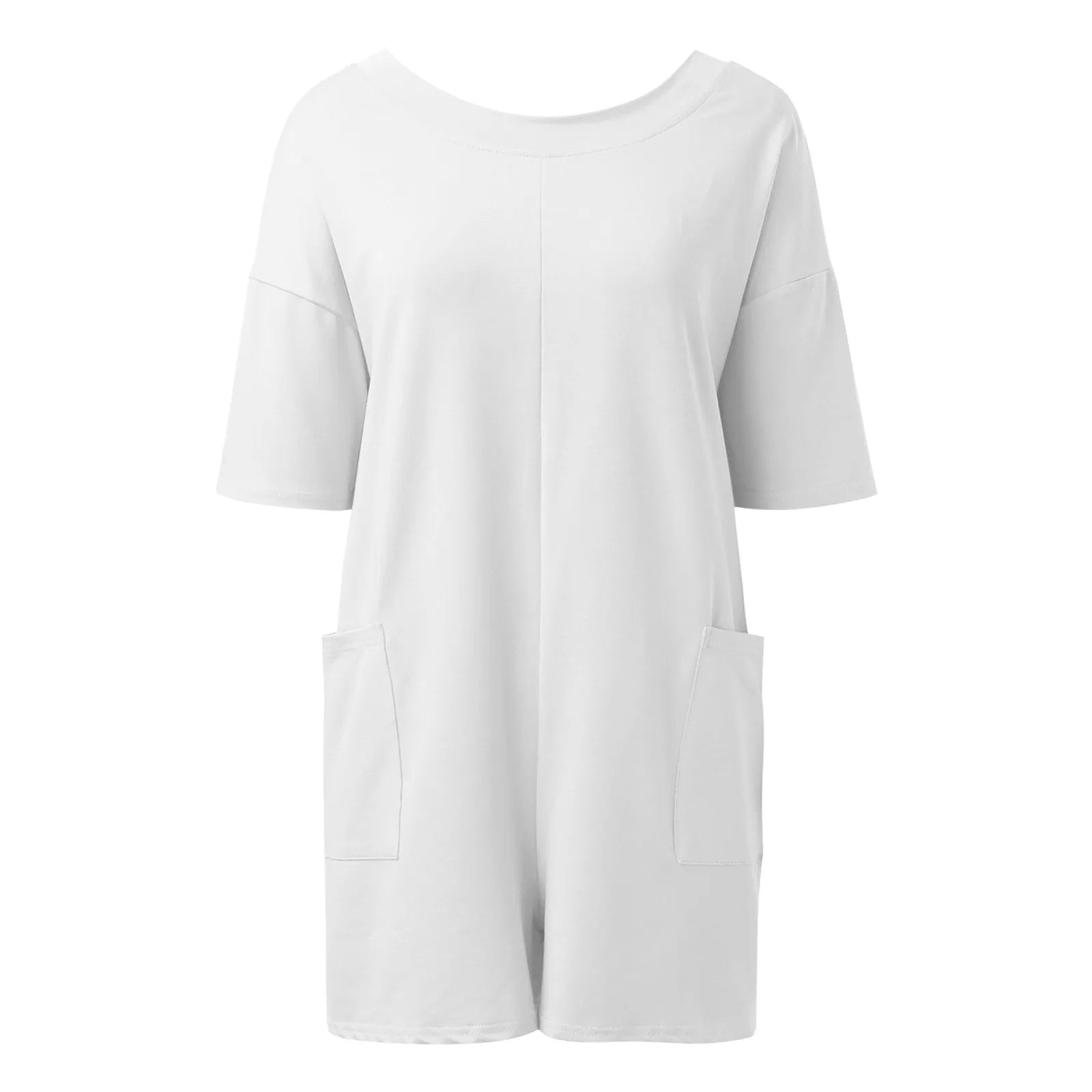 Women'S Clothing Sales Today Clearance Women'S Summer Oversized Tee Romper Casual Workout Athletic Romper Jumpsuite Damen