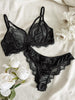 Women'S Lingerie & Underwear， Eyelash Sxy Fancy Lace Strapping Underwire Bra & Brazilian Panties ，Victoria Style