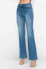 bytos Full Size Cat's Whiskers Mid Rise Bootcut Jeans