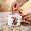 Mug Gift Box Ceramic Mug Christmas Gift Ceramic Mug Mug with Lid with Spoon Set Cup Cup Cup Coffee Cup Christmas