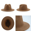 Fedora Hat Women Hat Winter Luxury Man Hats for Women Fashion Formal Wedding Decorate Camel Panama Cap Fedoras Sombrero Hombre