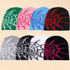 Unisex Spider Web Hip Hop Knit Beanie Men'S Y2K Stretch Warm Hat Women'S Fashion Cap Out Door Sun Protection