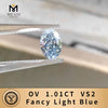 With IGI Certificate Fancy Blue Sapphir Diamond HPHT CVD Color Lab Grown Diamonds Wholesale