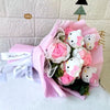 Hello Kitty Cartoon Plush Bouquet Anime Rose Soap Flowers Doll Home Wedding Decoration Christmas Valentine'S Day Gift