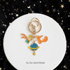 Trendy the Little Prince Keychain Cute Fox Airpods Pendant for Clothes Backpack Keyring Key Chains Charms Valentines Day Gift