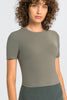 Millennia Round Neck Short Sleeve Yoga Tee