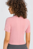 Millennia Round Neck Short Sleeve Yoga Tee