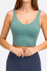 Millennia Deep V-Neck Crop Sports Bra