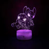 Stitch Lamp 16Colors 3D Night Light with Remote Control Room Decor Valentine'S Day Anniversary Birthday Present Christmas Gifts