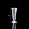 Plastic Graduated Measuring Cup Large Capacity Scale Laboratory Beaker Clear with Lid Transparent Mixing Cup Kitchen Baking