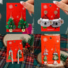 2024 New Fashion Christmas Collection Earrings Elk Shining Rhinestone Earrings Women'S New Year Charm Temperament Jewelry