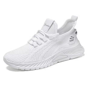 Designer Women Casual Sneakers Sports Shoes Fashion Brand Lace up Loafers Female Knitted Mesh Breathable Shoes for Women