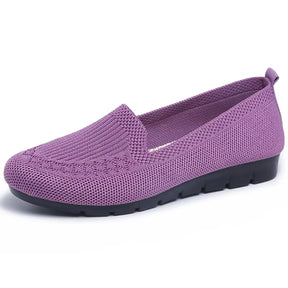 Casual Women'S Shoes Summer Mesh Breathable Flat Ladies Comfort Light Sneaker Socks Women Slip on Loafers Zapatillas Muje