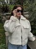 Women Elegant Solid Jacket Front Pocket Long Sleeve Zipper Jackets Coat for Woman Fashion Autumn Casual Outerwear