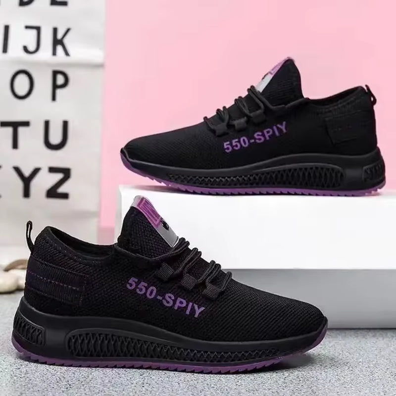 Tenis Feminino 2024 Hot Sale Women'S Vulcanize Shoes for Outdoor Sneakers Air Mesh Walking Jogging Trainers Chaussures Femme