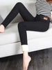 Winter Thick High-Waisted Stretch Women Leggings Warm Plush Leatherlabel Prevent Cold Pants Slim Casual Classic Woman Trousers