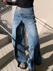 Trashy Y2K Style New Rock Hip Hop Baggy Wide Leg Jeans Pants Women 90S Clothes Vintage Straight Lady Denim Trousers Ropa Mujer