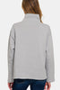 Zenana Turtleneck Half Snap Fleece Sweatshirt