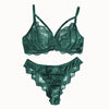 Women'S Lingerie & Underwear， Eyelash Sxy Fancy Lace Strapping Underwire Bra & Brazilian Panties ，Victoria Style