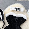 Women'S Bras Women'S Underwear Sets Sexy Lingerie Outfit Bra and Panty Set Woman Clothes Attractive Chest Suspenders below Sex