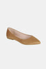 Forever Link Pointy Toe Slip On Flat Loafers