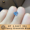 With IGI Certificate Fancy Blue Sapphir Diamond HPHT CVD Color Lab Grown Diamonds Wholesale