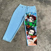 Y2K Baggy Jeans Anime Harajuku Print Pattern Vintage Streetwear Fashion Hip Hop Men Women High Waisted Casual Wide Leg Jeans