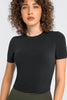 Millennia Round Neck Short Sleeve Yoga Tee