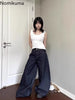 Jeans Women Streetwear Chic Y2K Wide Leg Pants 2024 New Bottms High Waist Straight Denim Trousers Casual Korean Pantalon Femme