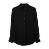 2024 Autumn New Long Sleeve Women Shirts Fashion Turn down Collor Chiffon Blouses Office Lady Elegant Loose Tops